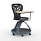 Flash Furniture Black Mobile Desk Chair - 360 Degree Tablet Rotation YU-YCX-019-BK-GG - alternate 1